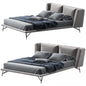 Modern Grey Bed bed