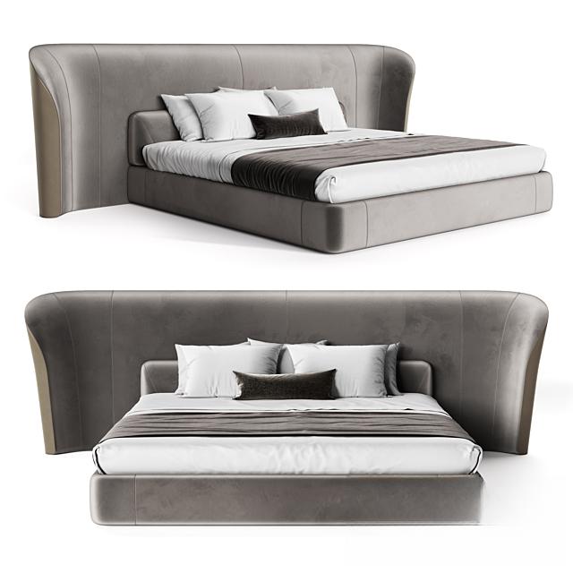 Grey Modern Bed bed