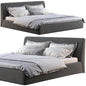 Modern Grey Bed bed