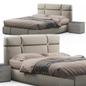 Modern Bed Beige bed