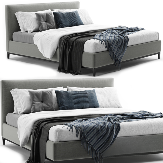 Grey Modern Bed bed