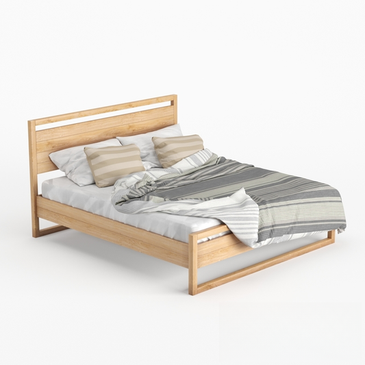 Wooden Bed bed