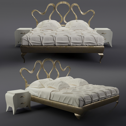 Heart-shaped Bed bed