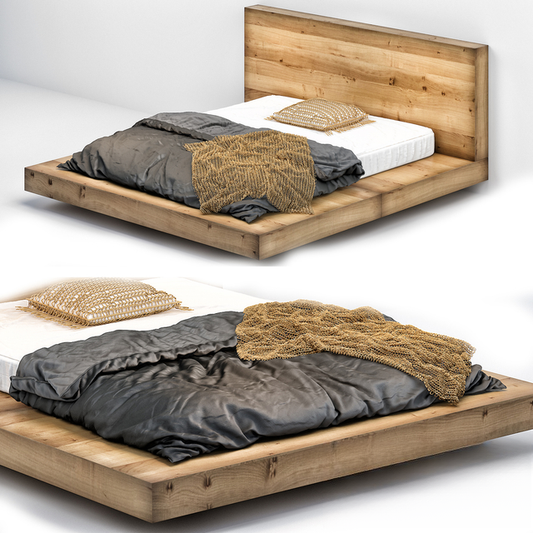 Wooden Bed bed