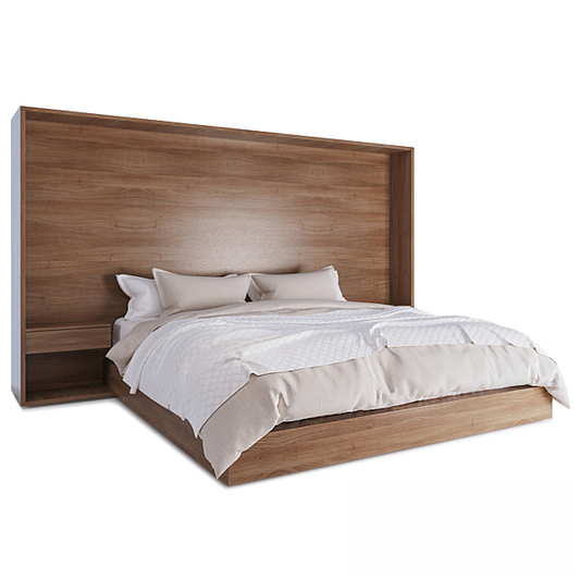 Wooden Bed bed