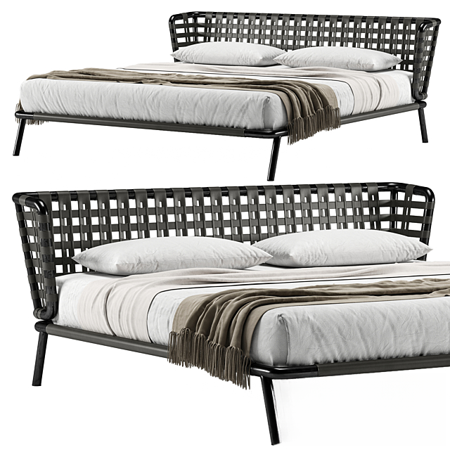 Modern Woven Bed bed
