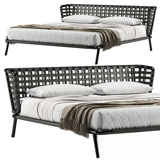 Modern Woven Bed bed
