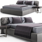 Modern Leather Bed bed