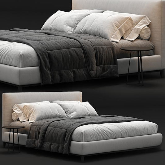 Modern Bed Grey bed