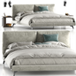 Grey Modern Bed bed