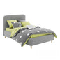 Grey Polka Dot Bed bed