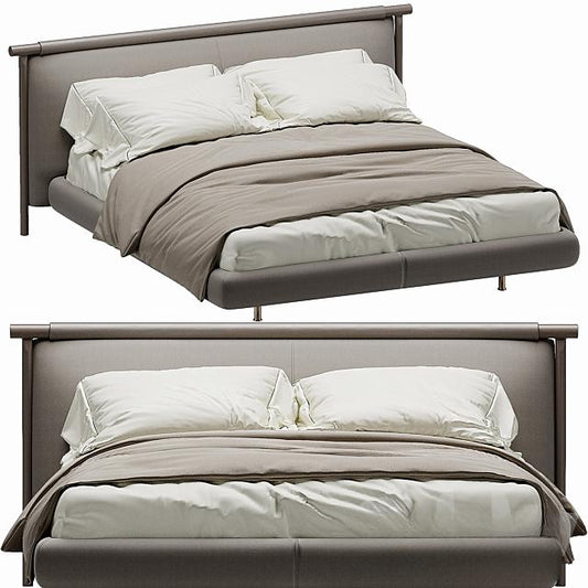 Grey Modern Bed
