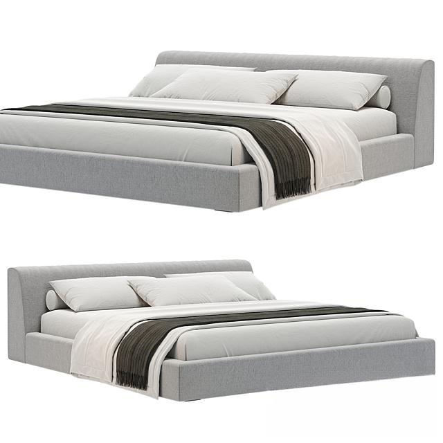 Grey Modern Bed bed