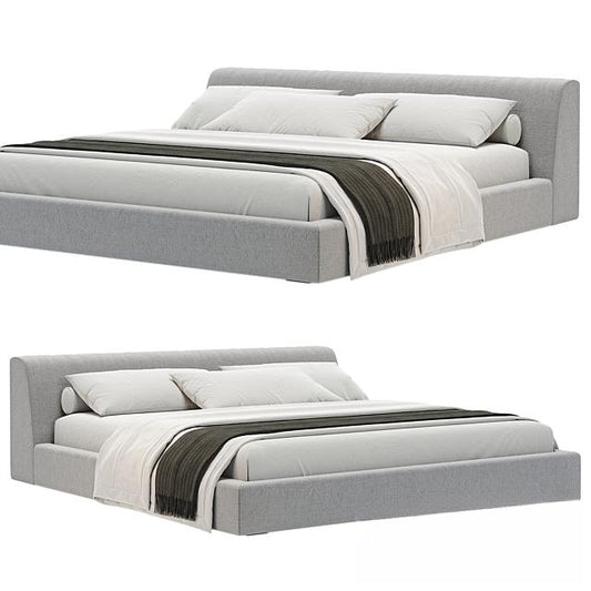Grey Modern Bed