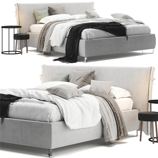 Modern Grey Bed bed