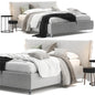 Modern Grey Bed bed