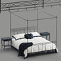 Modern Metal Bed bed