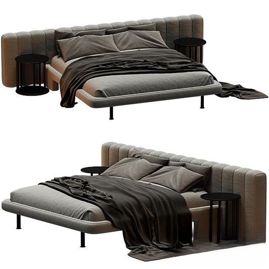 Modern Minimalist Bed