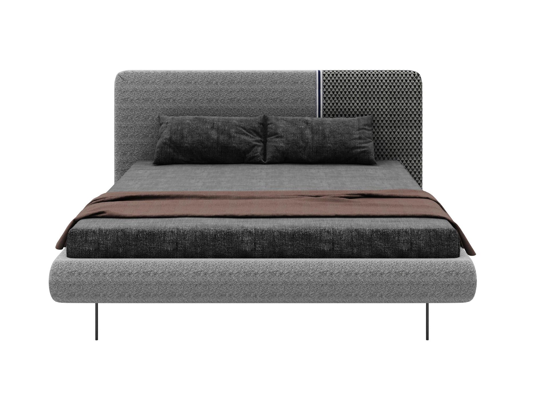 Grey Modern Bed bed