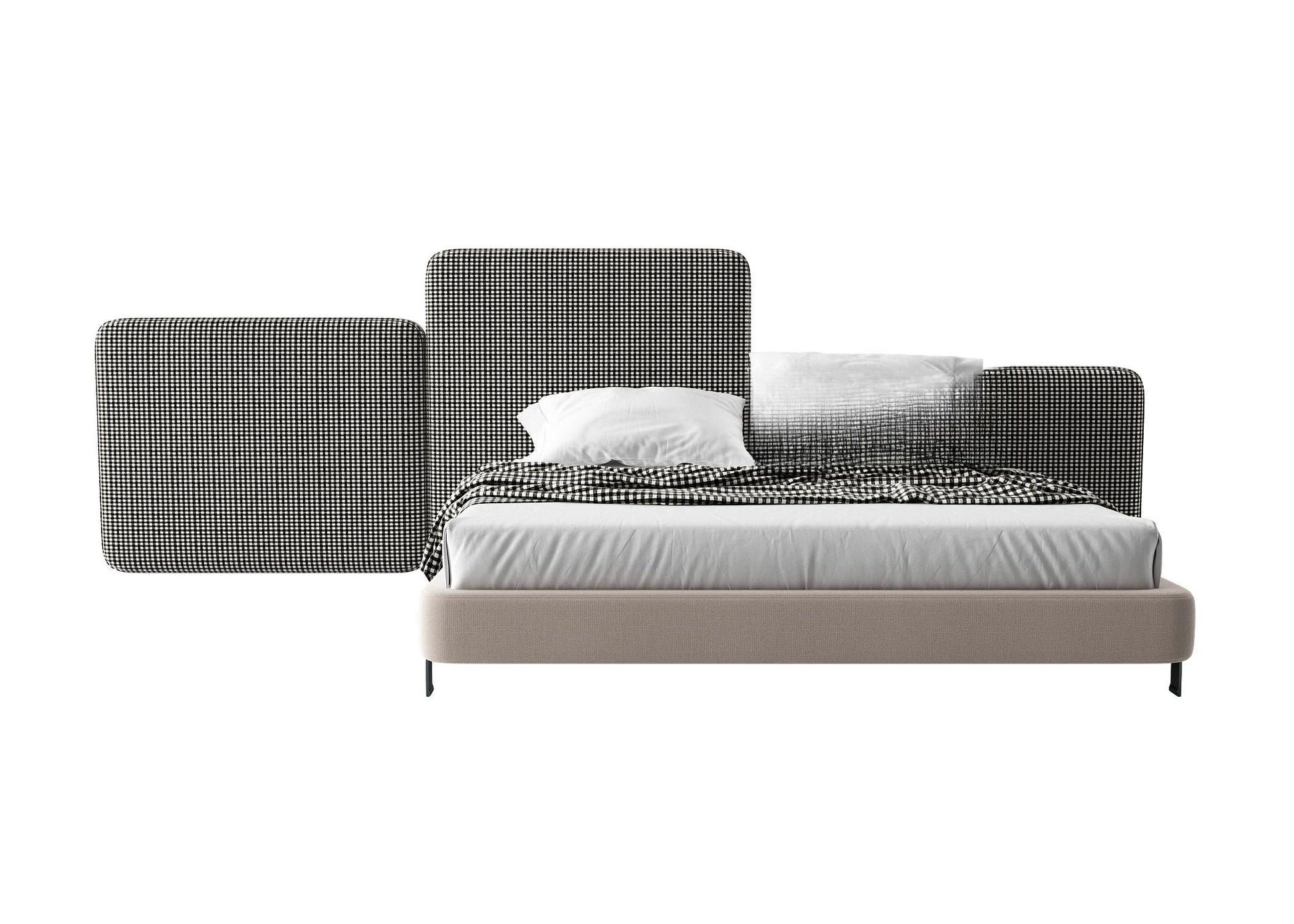 Modern Gray Bed bed