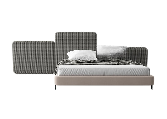Modern Gray Bed