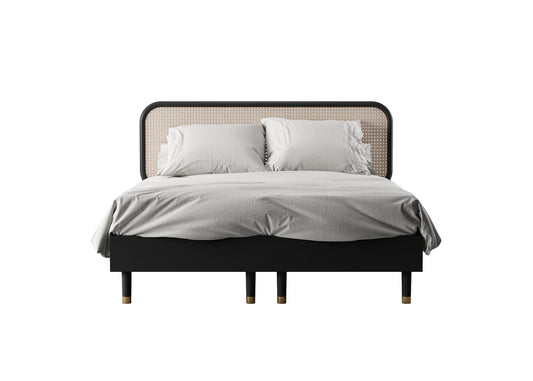 Modern Black Bed