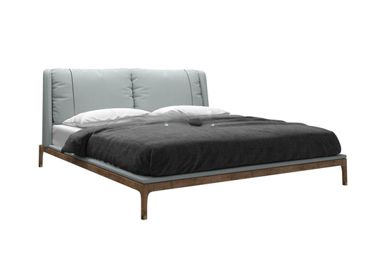 Grey Modern Bed