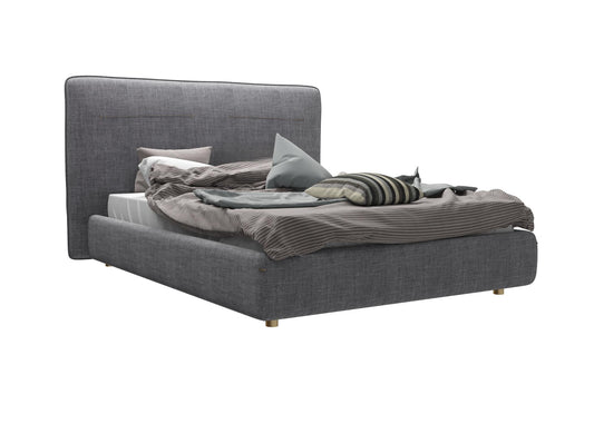 Grey Modern Bed