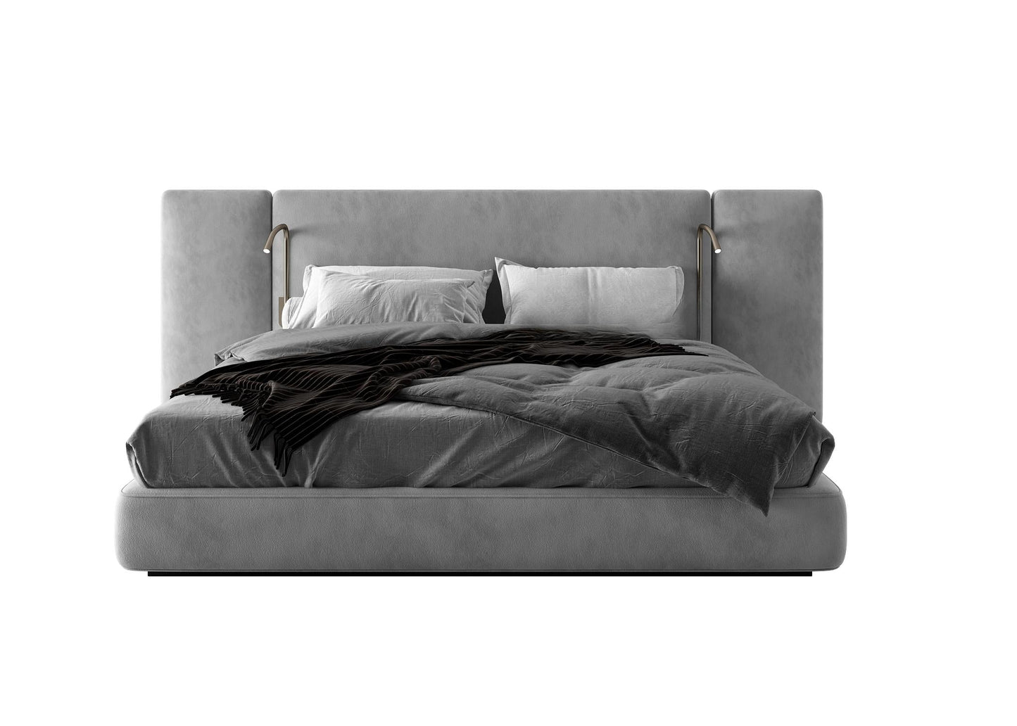 Grey Modern Bed bed