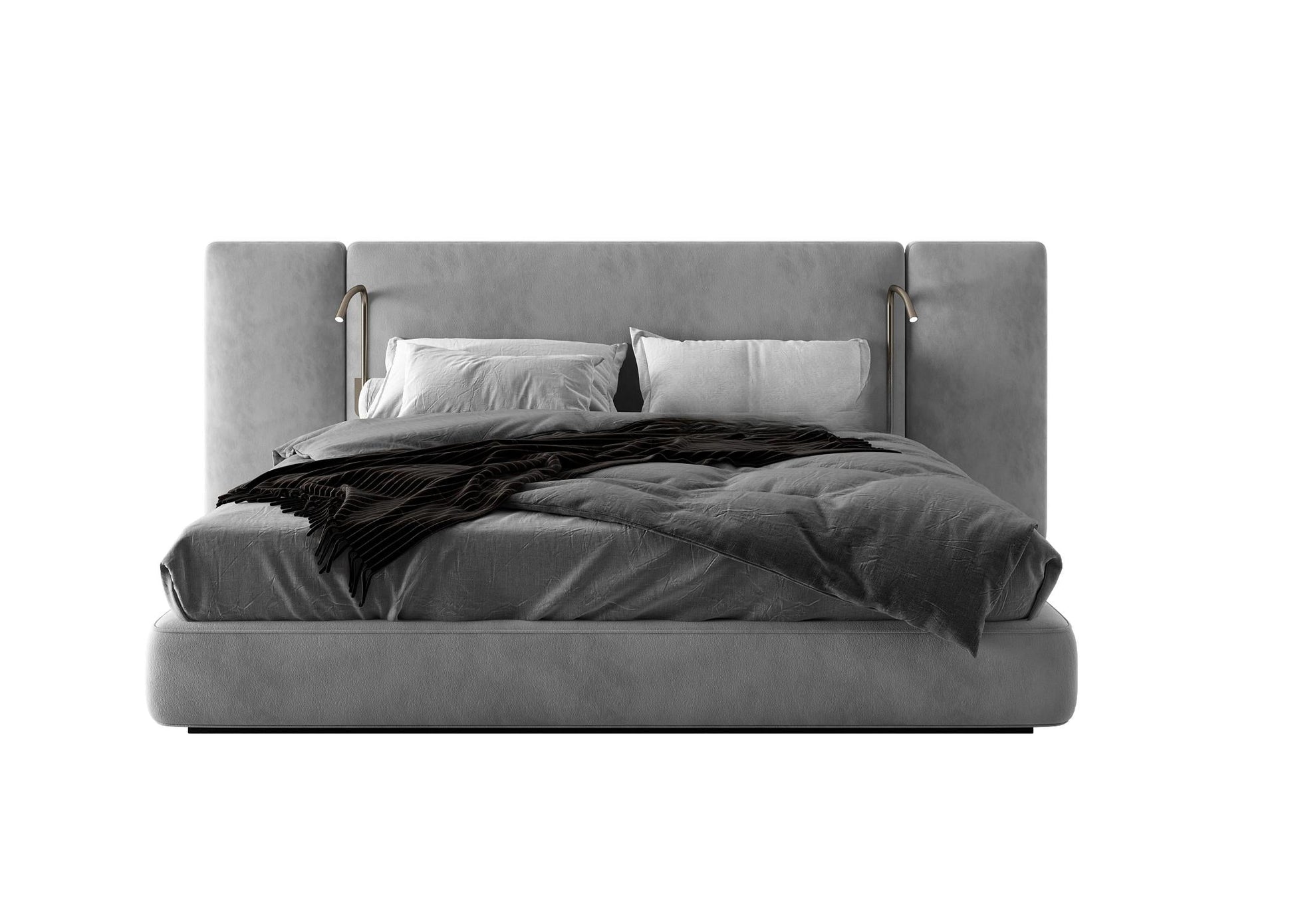 Grey Modern Bed bed