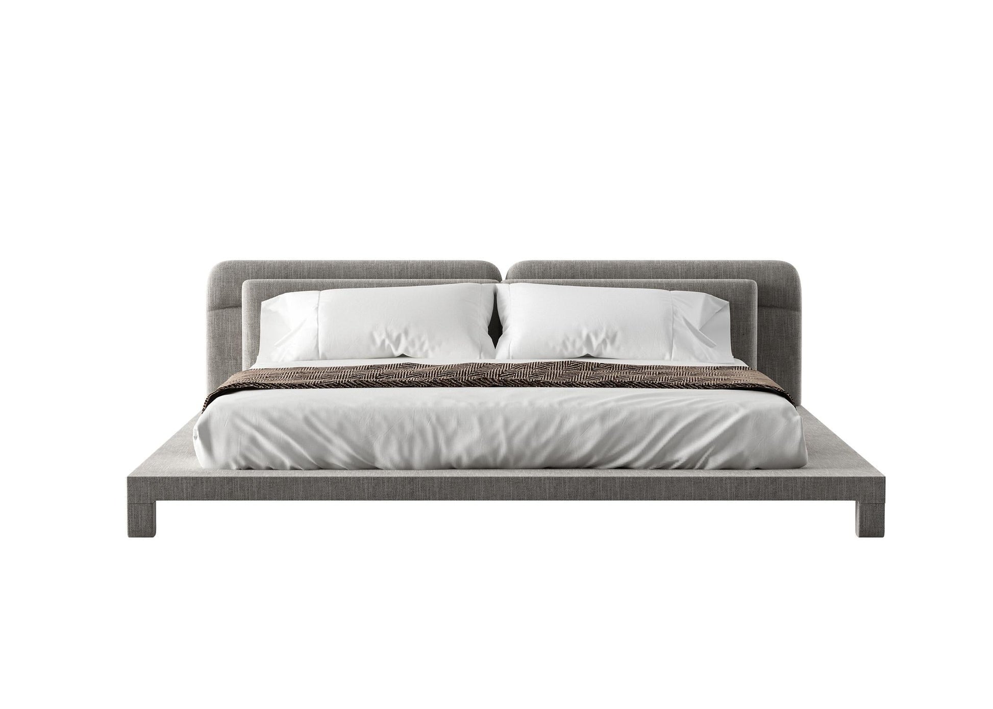 Modern Grey Bed bed
