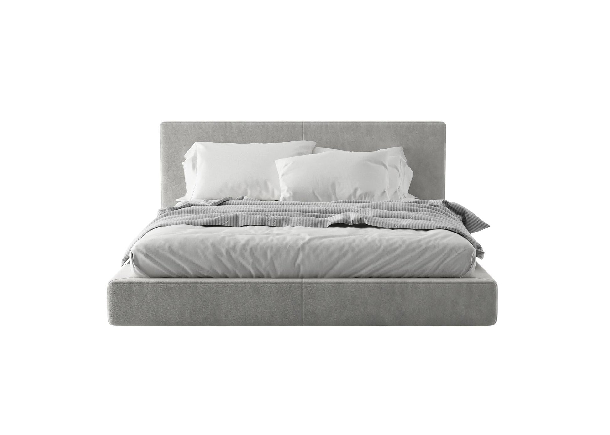 Grey modern Bed bed