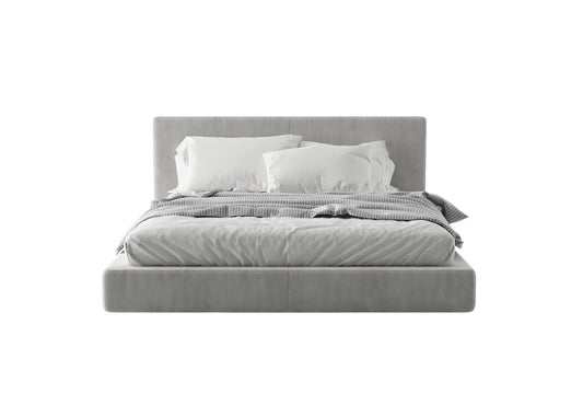 Grey modern Bed bed