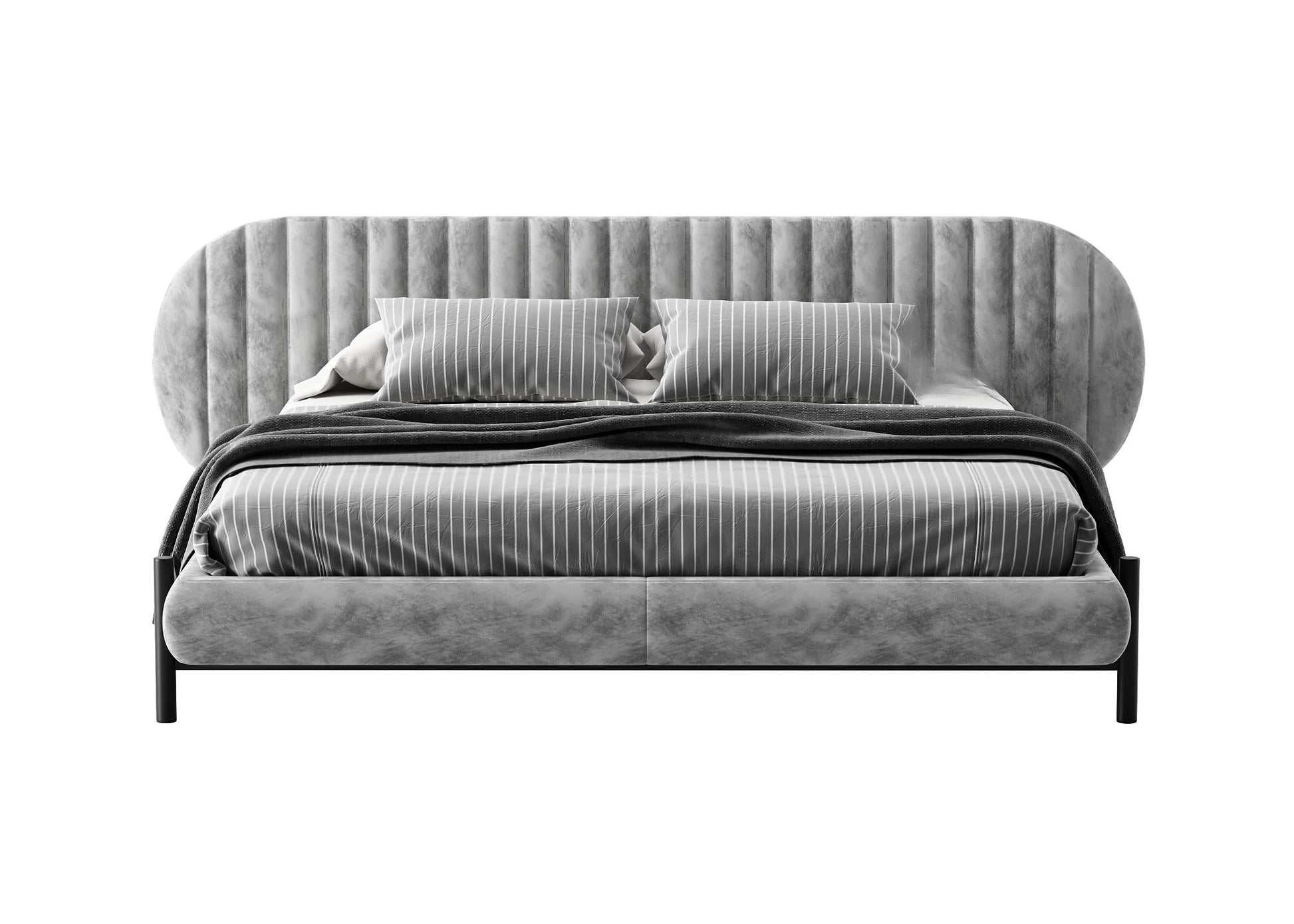 Velvet Bed Modern bed