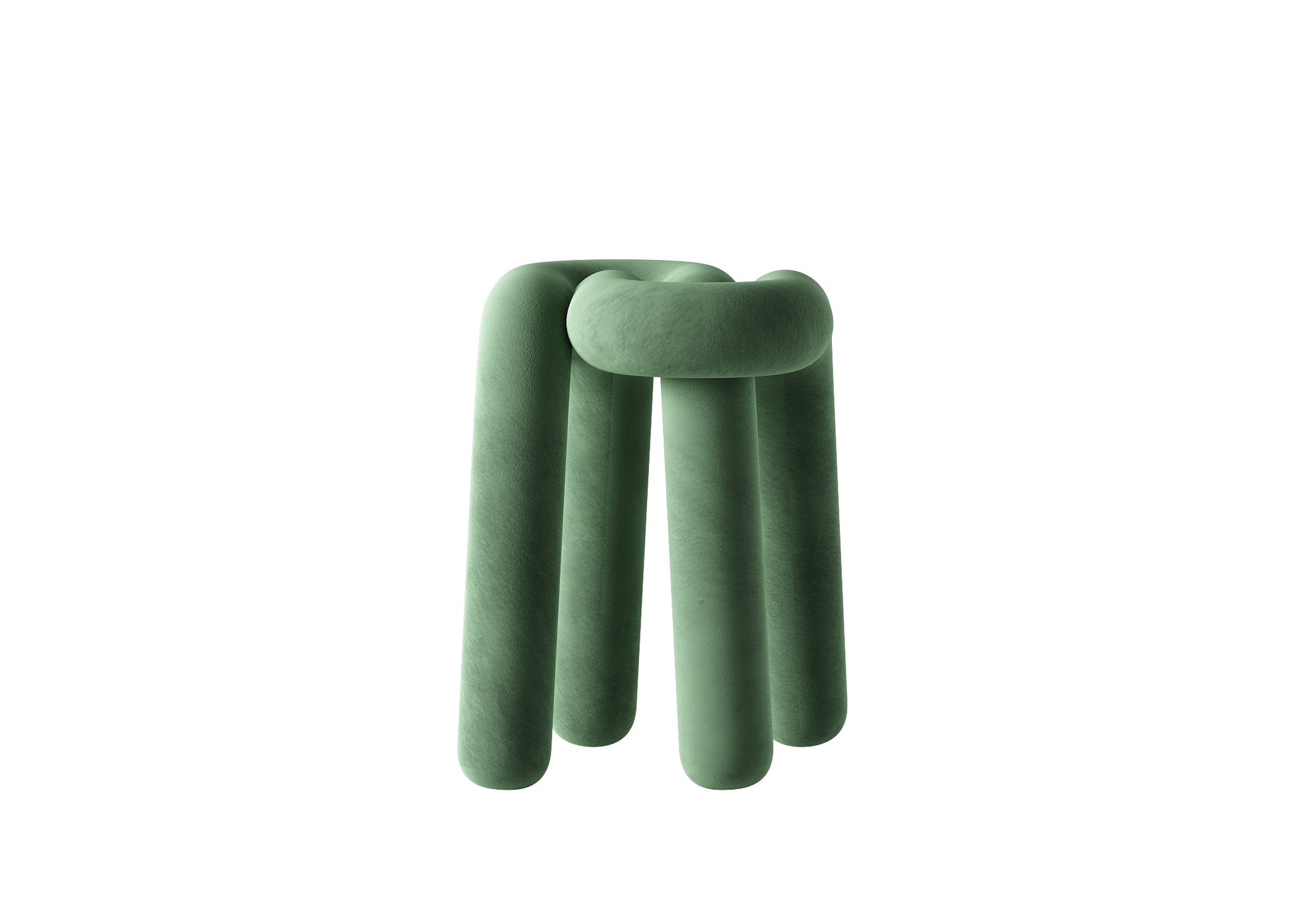 Parametric Ring-Stool 3D Model - Quadruple Cylinder Legs chair