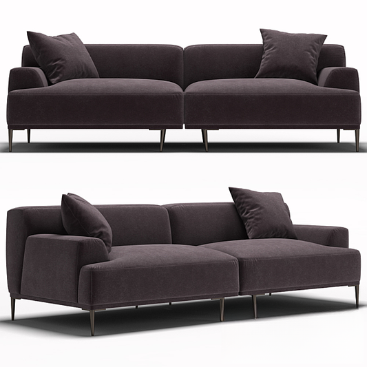 Dark Gray Modern Sofa sofa