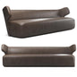 Brown Leather Modern Sofa sofa