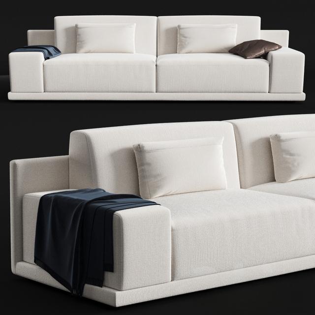 White Minimalist Sofa sofa
