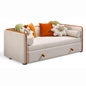 Orange White Sofa sofa