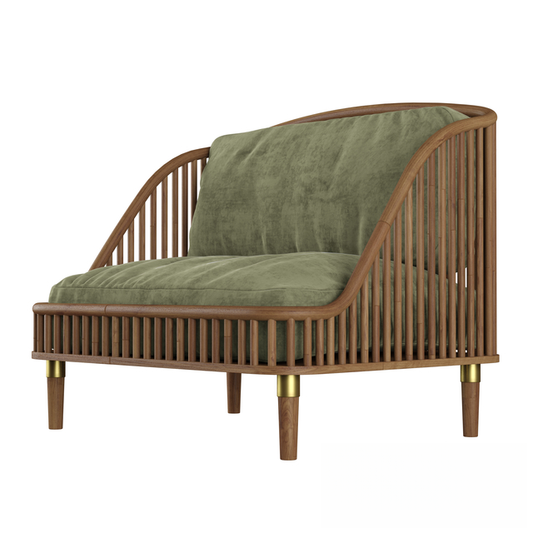 Green Wood Chair