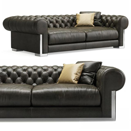 Leather Chesterfield Sofa sofa