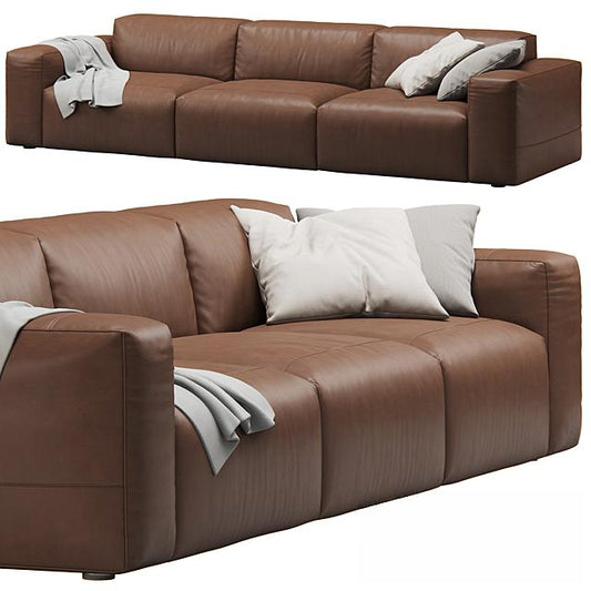 Brown Leather Sofa sofa