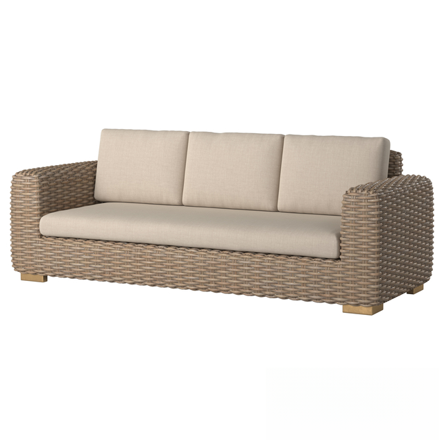 Wicker Outdoor Sofa sofa