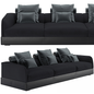 Modern Black Sofa sofa