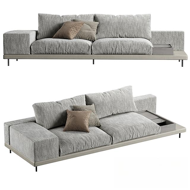 Grey L-shaped Sofa sofa