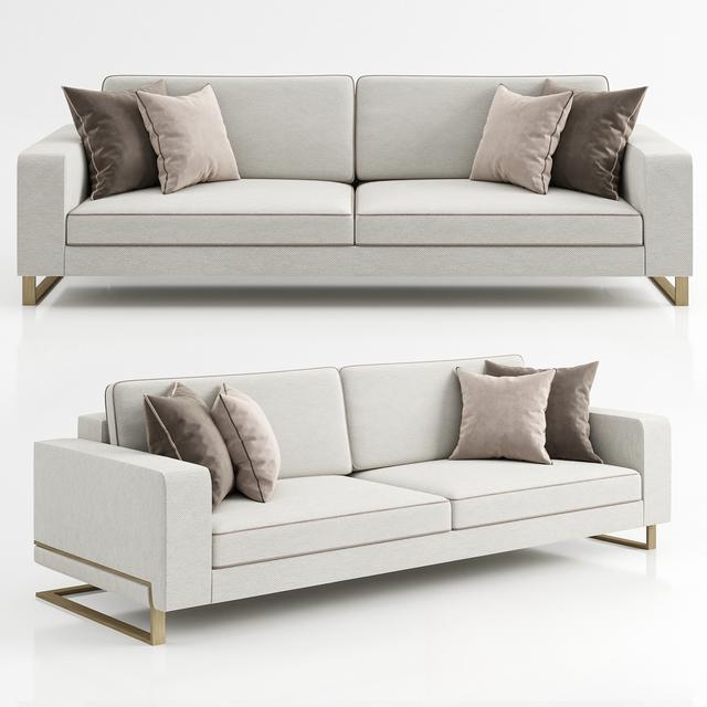 Light Gray Modern Sofa sofa