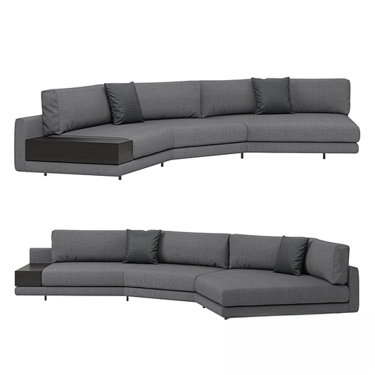 Gray L-shaped Sofa sofa