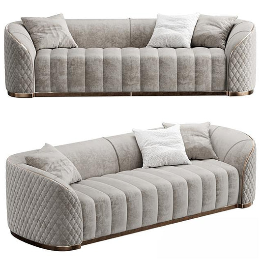 Grey Tufted Sofa sofa