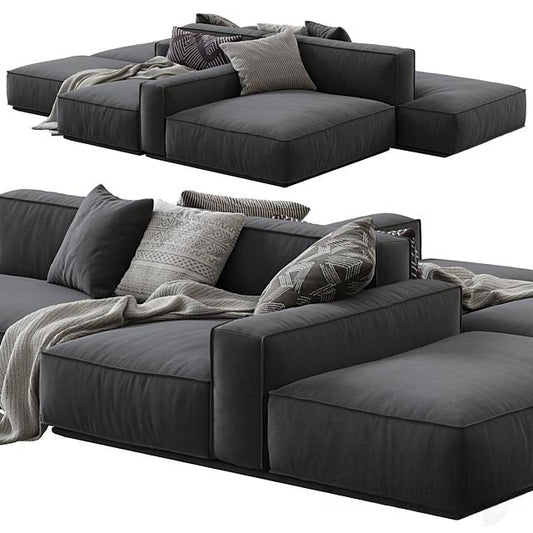 Grey Modular Sofa sofa