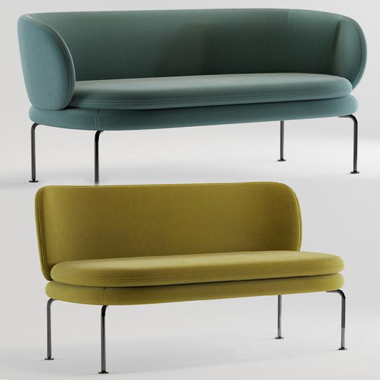 Green Yellow Modern Sofa sofa